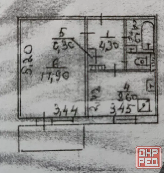 Продам 1 ком кв-ру 36 м кв. на ОблГАИ Донецк - изображение 11