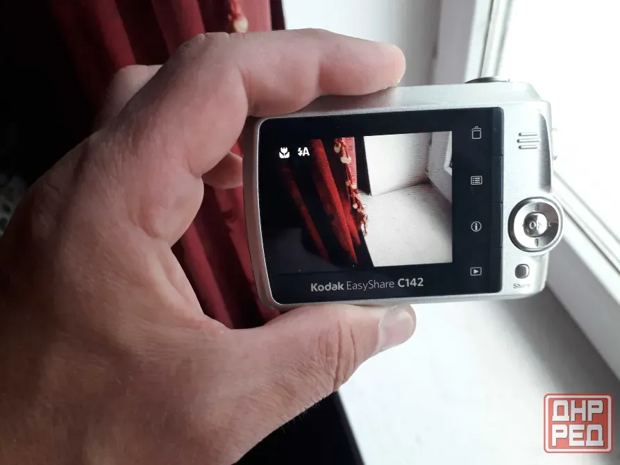 Цифровой фотоаппарат 10Mpx Kodak easy share c142 - рабочий Донецк - изображение 3