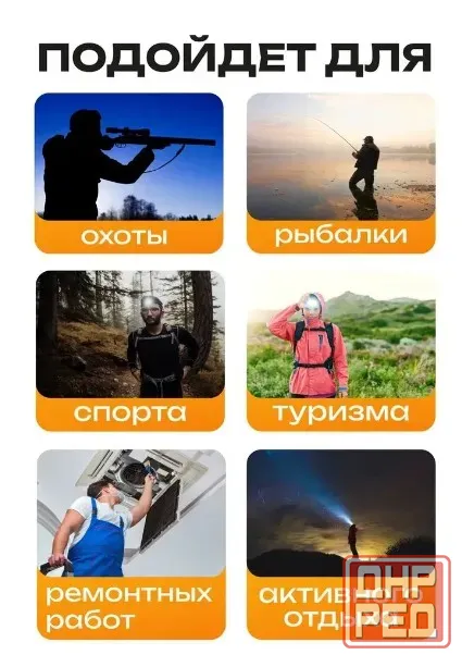 Фонарь тактический Ultra Fire Донецк - изображение 7