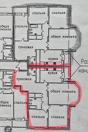 Новострой жк Фаворит 2 квартиры- блок! 230 м.кв Донецк