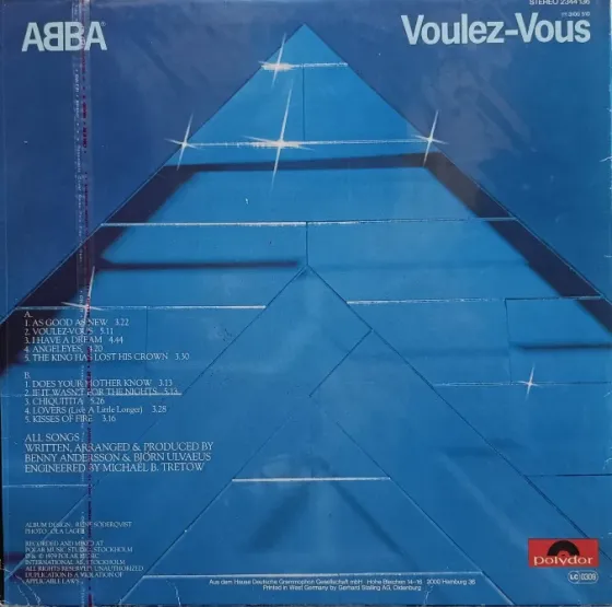 Виниловая пластинка LP ABBA - Voulez-Vous - Донецк