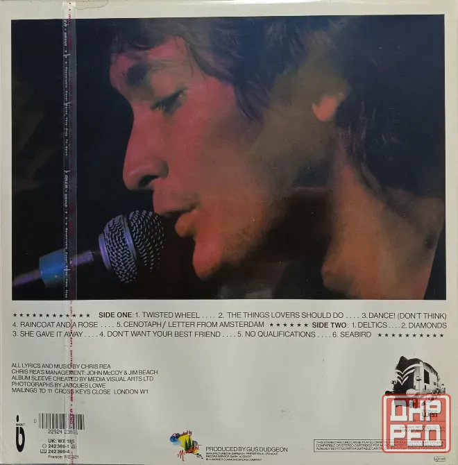 Виниловая пластинка LP Chris Rea - Deltics - Донецк - изображение 2