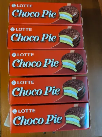 Печенье сендвич Choco Pie 5 упаковок 300 руб. Донецк