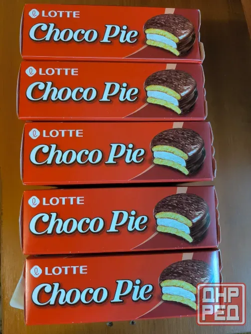 Печенье сендвич Choco Pie 5 упаковок 300 руб. Донецк - изображение 5