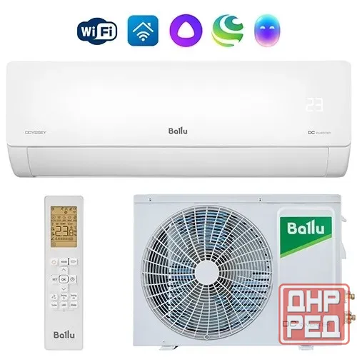Сплит-система Ballu BSOI-12HN8 Odyssey DС Inverter (до 36 м²) с дисплеем, Wi-Fi Донецк - изображение 1