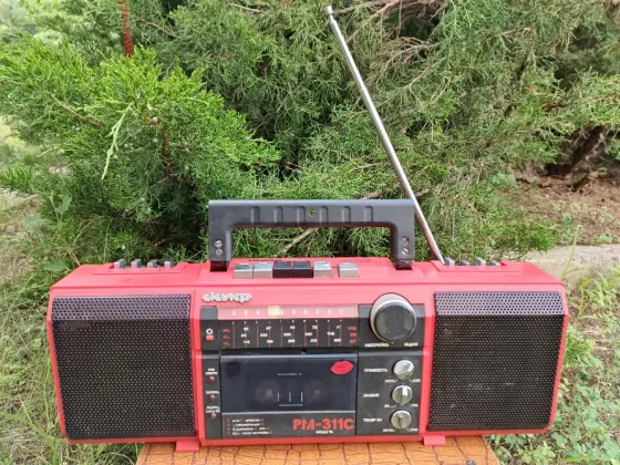 Магнитола кассетная стерео Скиф рм-211С fm диапазон Донецк