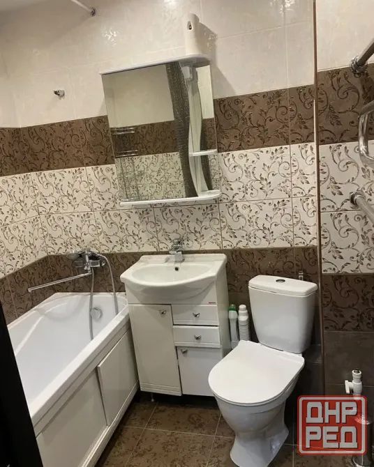 Сдается 1-комнатная квартира на длительный срок в Кировском районе, текстильщик. Донецк - изображение 3