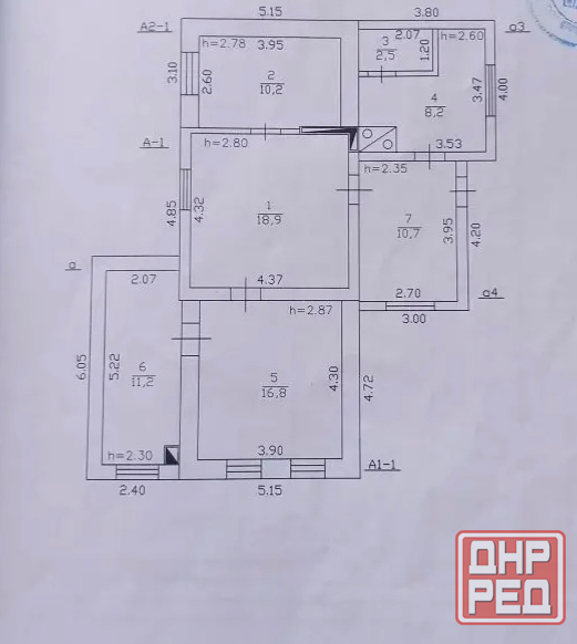 Дом Пролетарский р-н, 78.5м² 10 сот. Донецк - изображение 1