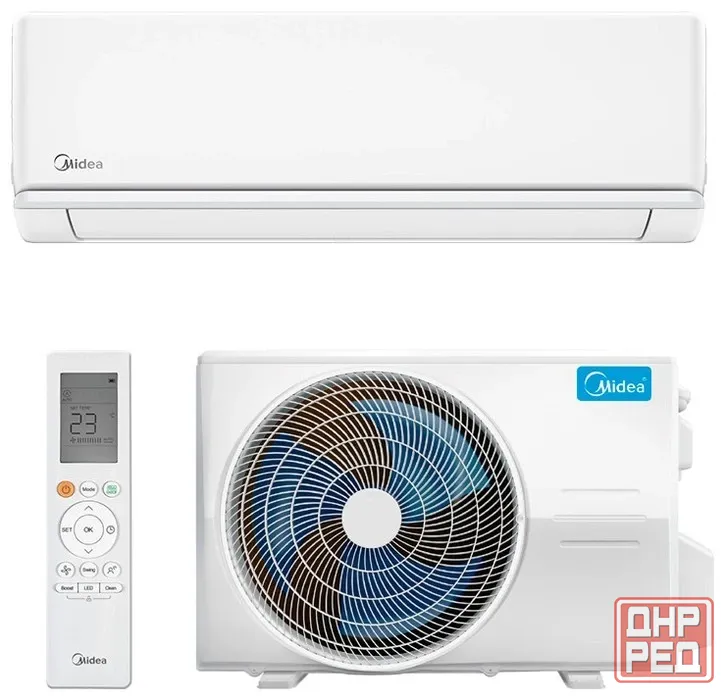 Сплит-система Midea MSAG3-07HRN1 Primary (до 21 м²) дисплей, Wi-Fi опция Донецк - изображение 1