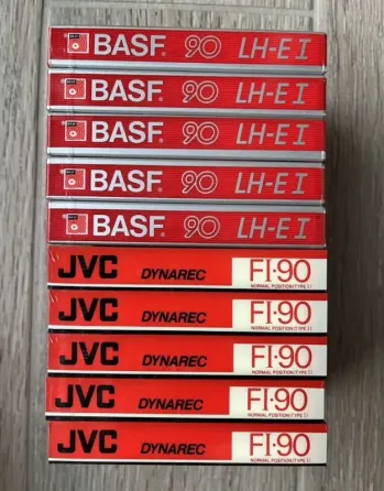 Аудиокассеты ВASF LH-EI 90, JVC FI 90 Донецк