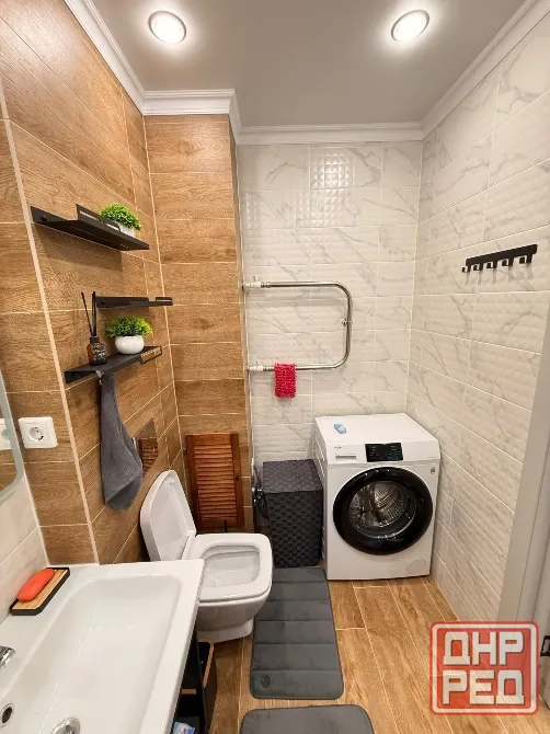 Сдаётся 1-комнатная 36м² квартира в Куйбышевском районе, площадь Бакин. Донецк - изображение 6
