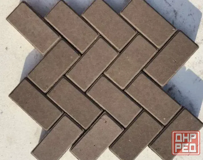Шлакоблок и тротуарная плитка Садовый кирпичик Фэм, размер 213×105×45 Донецк - изображение 4