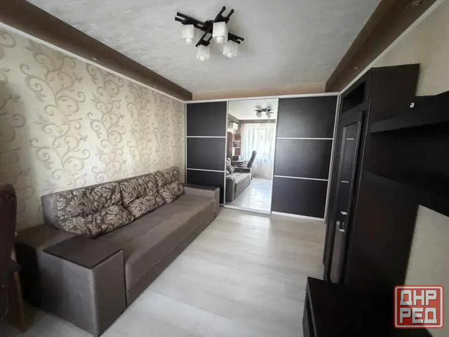 Продам отличную 2 к.кв. на Азотном, мебель, техника, 4/5 , разд.комнаты Донецк - изображение 1