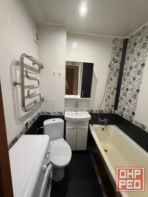 Продам отличную 2 к.кв. на Азотном, мебель, техника, 4/5 , разд.комнаты Донецк - изображение 10