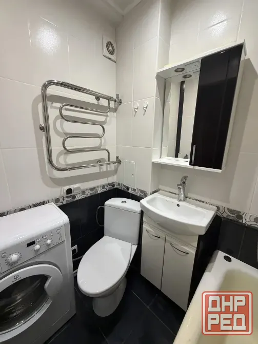 Продам отличную 2 к.кв. на Азотном, мебель, техника, 4/5 , разд.комнаты Донецк - изображение 9