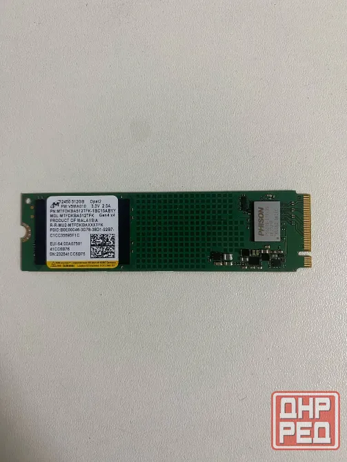 SSD накопитель 512Gb Micron 2450 MTFDKBA512TFK PCIe Gen4 Донецк - изображение 1