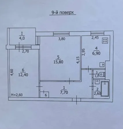 Продажа 2 комн.кв., м-н Зеленый (г. Макеевка) Макеевка