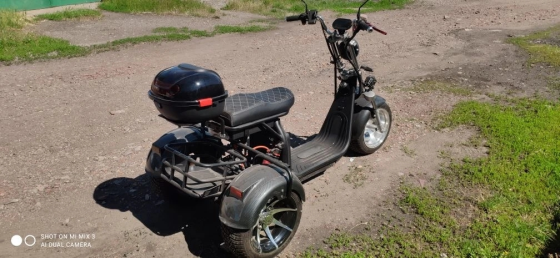 Продается электроскутер CityCoco X12 PRO Trike Plus 3330W. Горловка