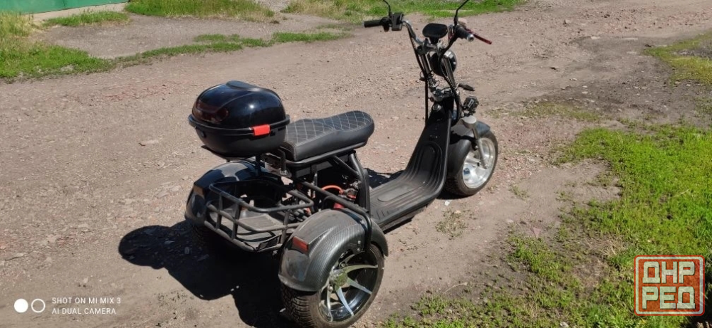 Продается электроскутер CityCoco X12 PRO Trike Plus 3330W. Горловка - изображение 1