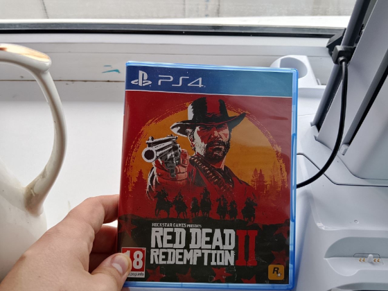 продам sony playstation 5 slim с дисководом в комплекте охлаждающая подставка + игра red dead Донецк