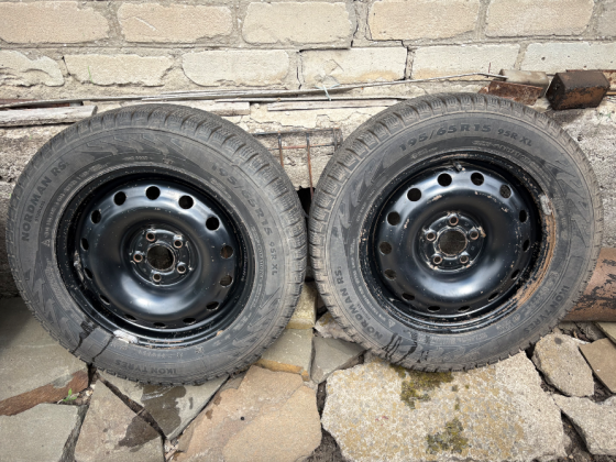 Зимние колеса в сборе (диски 5/100, резина 195/65 r15) Макеевка