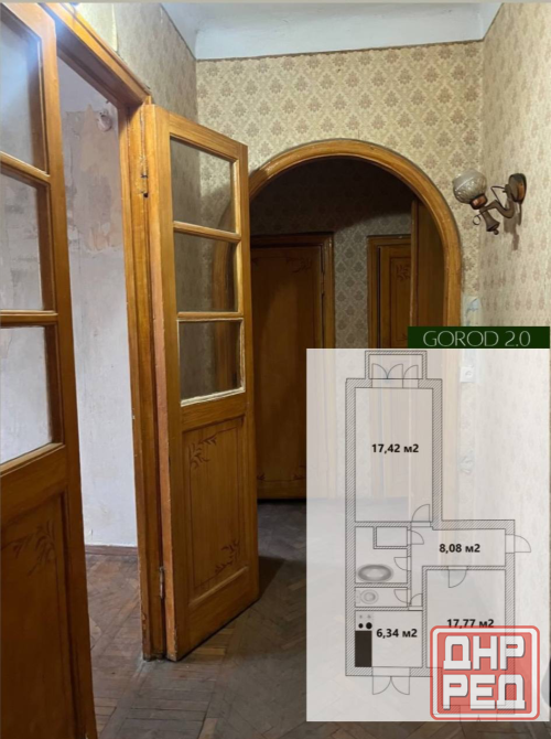 Продажа 2х-комнатной сталинки Мариуполь - изображение 1