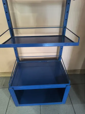 Стеллаж металлический торговый для магазина Макеевка
