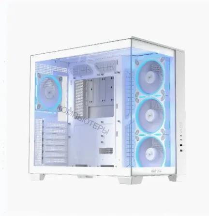 Корпус Asus a32 Plus, Midi-tower, Белый, 4 x 120 мм - арт:6507 Донецк