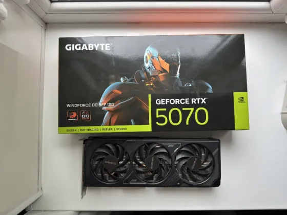 Gigabyte RTX 5070 12Gb windforce OC SFF Донецк