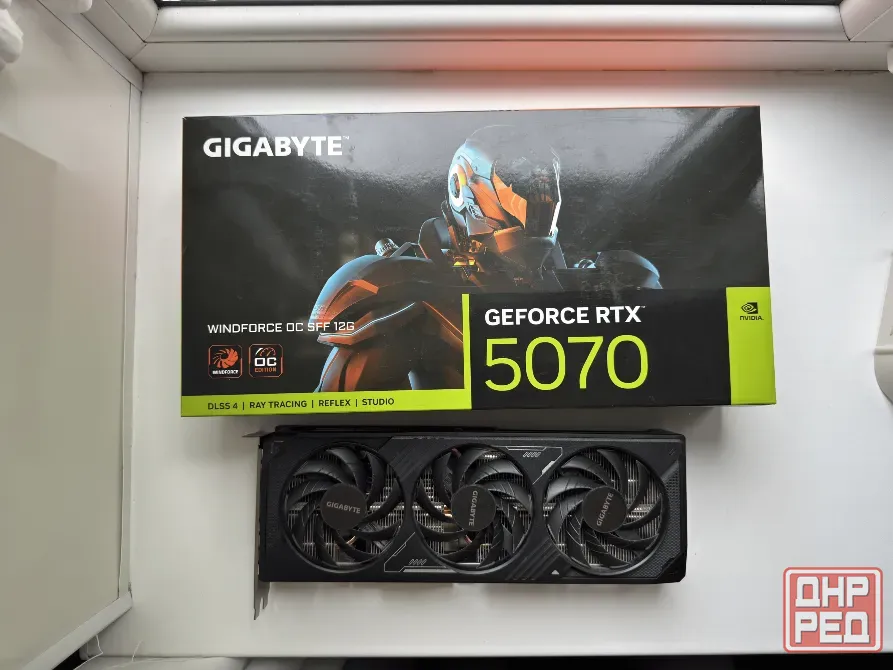 Gigabyte RTX 5070 12Gb windforce OC SFF Донецк - изображение 1