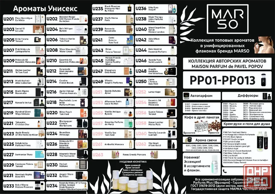 Духи компании MARSO Донецк - изображение 2