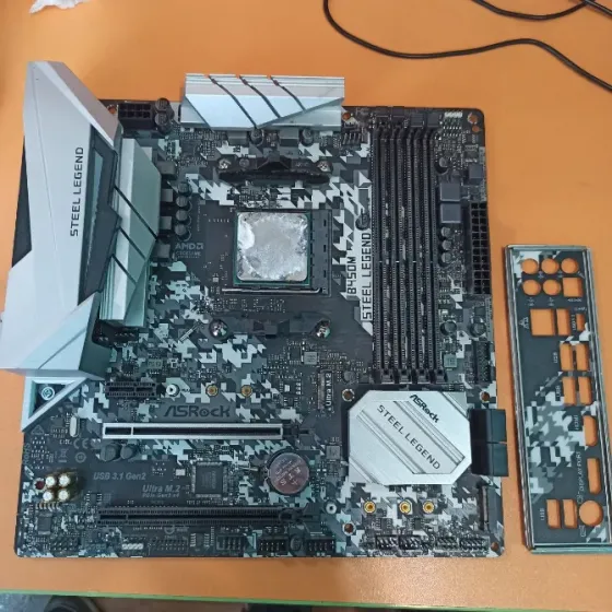 Материнская плата Asrock b450m Steel legend Донецк