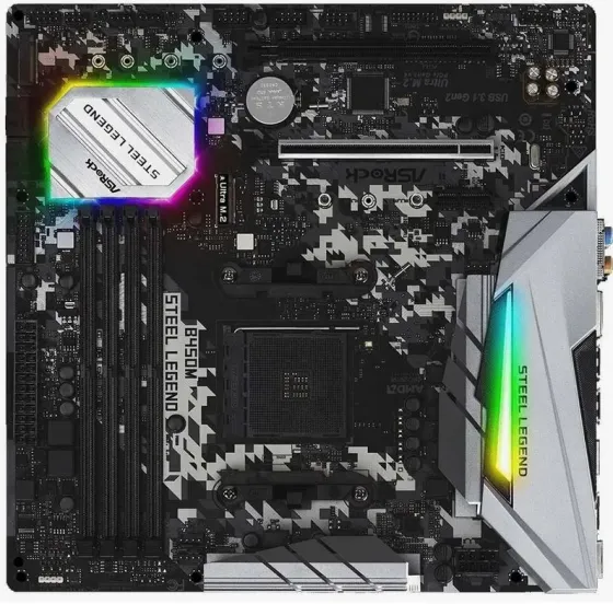 Материнская плата Asrock b450m Steel legend Донецк