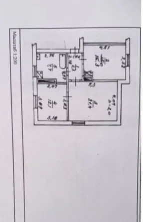 Продается 2 ком. квартира 60 м². - цена 2 500 000 ул. Павла Колодина в Кировском р-н. Донецк