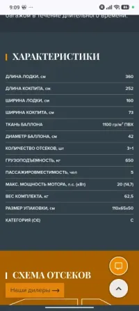 Лодка kolibri KM 360 D Донецк