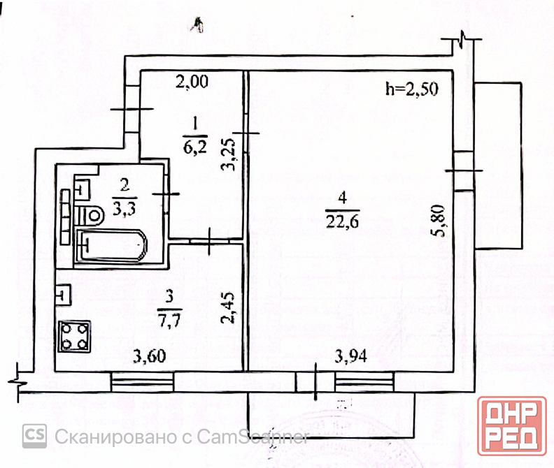 Продажа 1-ком. кв-ры, чешка, Киевский п-т, Киевский район, г. Донецк Донецк - изображение 8