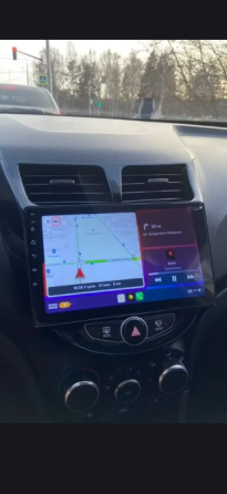 Магнитола Новая на Android 14, Hyundai Solaris Донецк