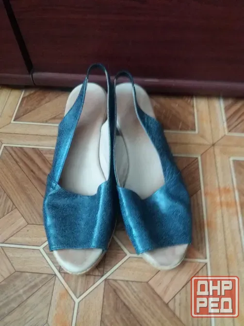 Продам классные босоножки кожа р. 39 24,5 см Донецк - изображение 5