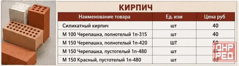 Кирпич Донецк - изображение 3