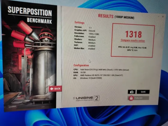 Видеокарта MSI AMD Radeon R7 250 OC 1024MB 128bit GDDR5 Донецк