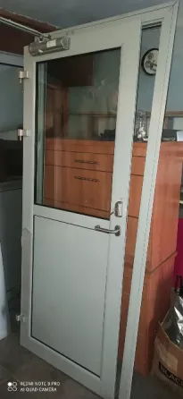 Продам дверь Алюминиевый профиль + замок фирмы ABLOY Донецк