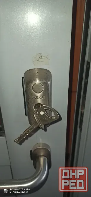 Продам дверь Алюминиевый профиль + замок фирмы ABLOY Донецк - изображение 5
