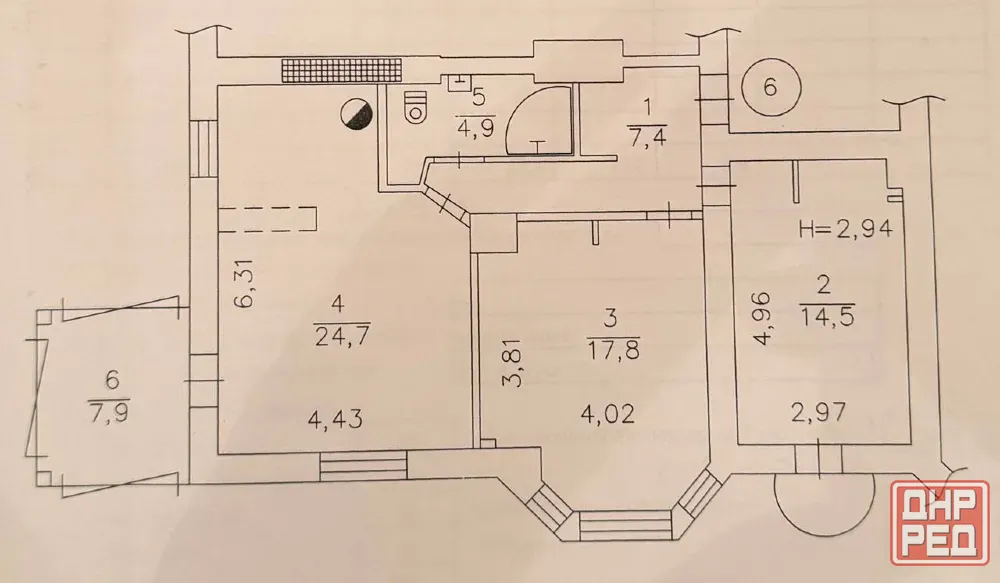 Продам 3-комнатную квартиру с ремонтом на Артема, Донецк Донецк - изображение 2
