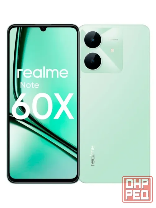 realme note 60 x 4\128 гб зелёный новый Донецк - изображение 2