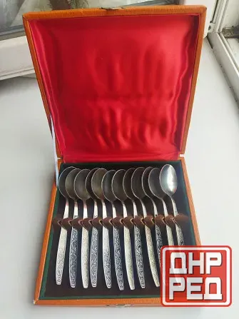 Подарочный набор чайных ложек ссср Донецк - изображение 2