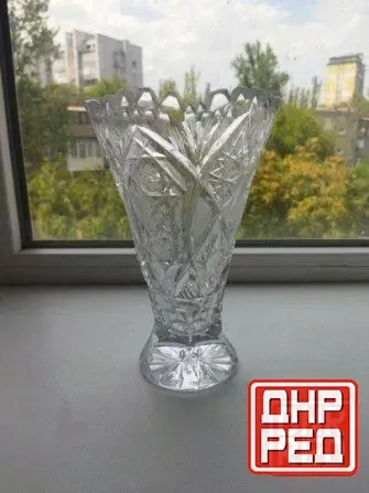 Хрустальная ваза времён ссср Донецк - изображение 1