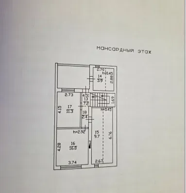 3-х этажный дом 222 м2 в Ленинском р-не, ул. Паши Ангелиной Донецк