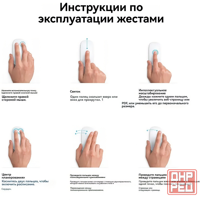 Мышь Apple Magic Mouse 3 USB-C (A3204), беспроводная, Bluetooth, Оригинал Донецк - изображение 4