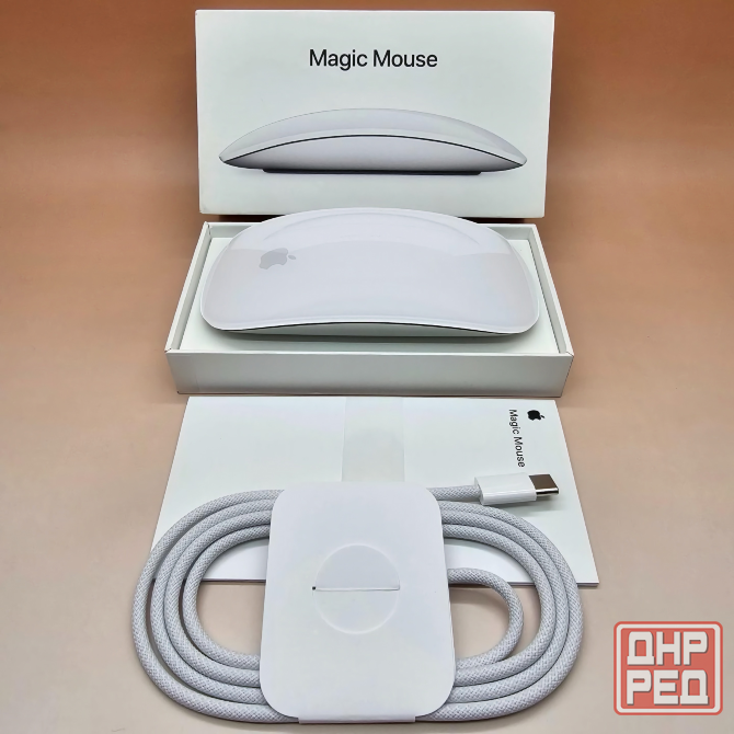 Мышь Apple Magic Mouse 3 USB-C (A3204), беспроводная, Bluetooth, Оригинал Донецк - изображение 6