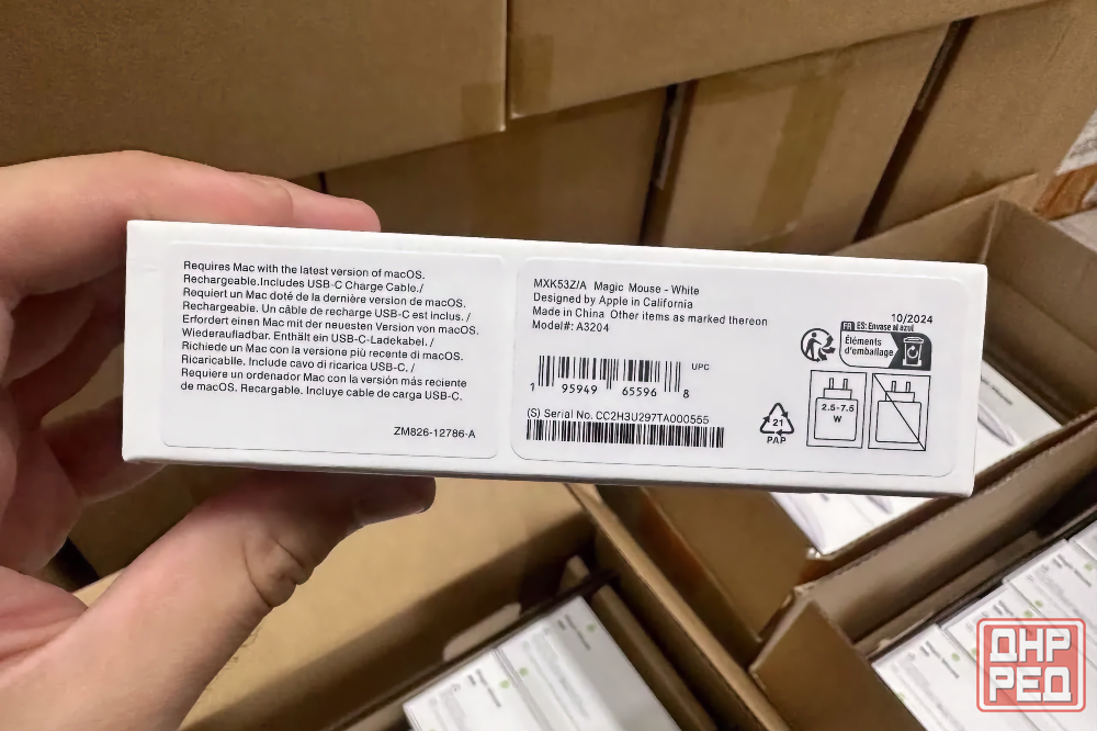 Мышь Apple Magic Mouse 3 USB-C (A3204), беспроводная, Bluetooth, Оригинал Донецк - изображение 7